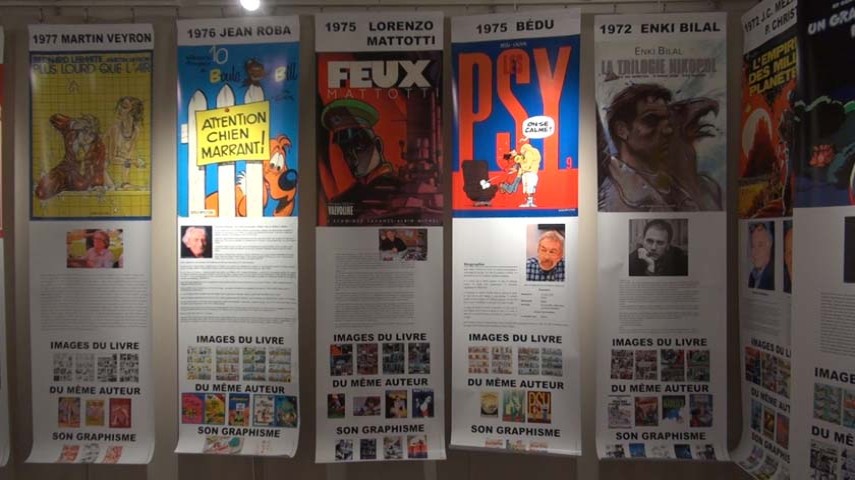 Exposition de la bande dessinée 2018