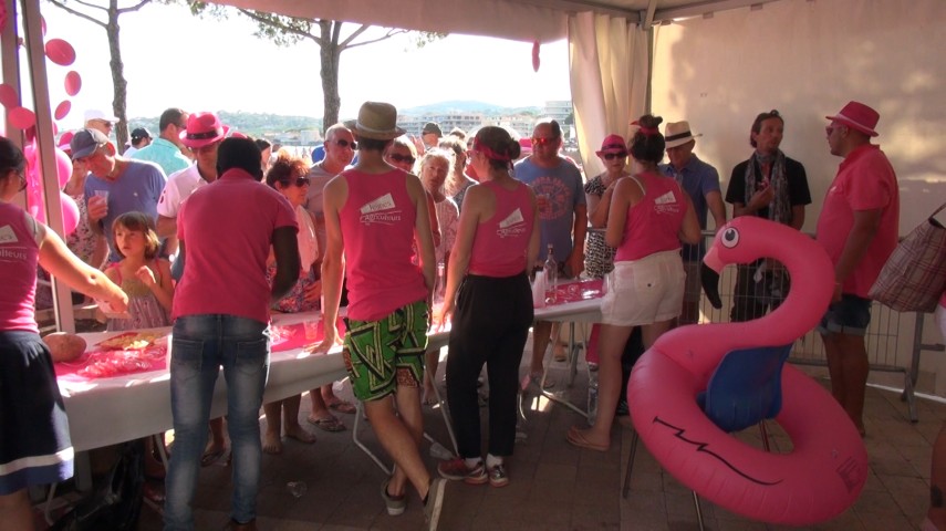 La Journée Rose de Provence a Sainte Maxime