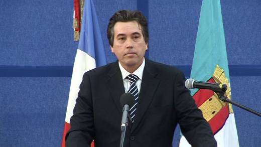CEREMONIE DES VOEUX DE MONSIEUR LE MAIRE VINCENT MORISSE CANDITAT A LA DEPUTATION
