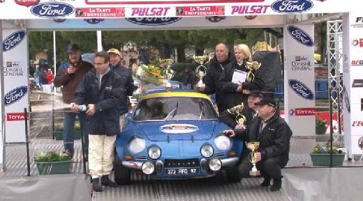 PODIUM RALLYE DU VAR HISTORIQUE 2010