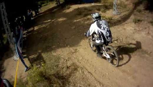 VIDEO CAMERA EMBARQUEE  MAXIM ROC DOWN ALAIN BIANCHI 2010