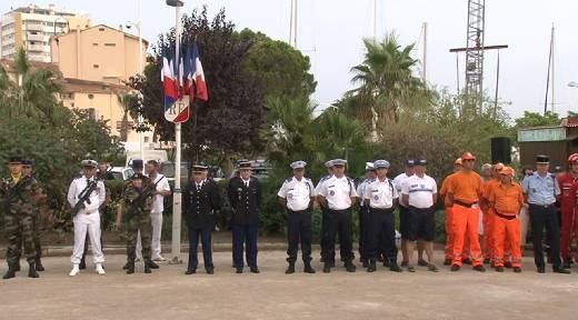 CEREMONIE DU 14 JUILLET A SAINTE MAXIME